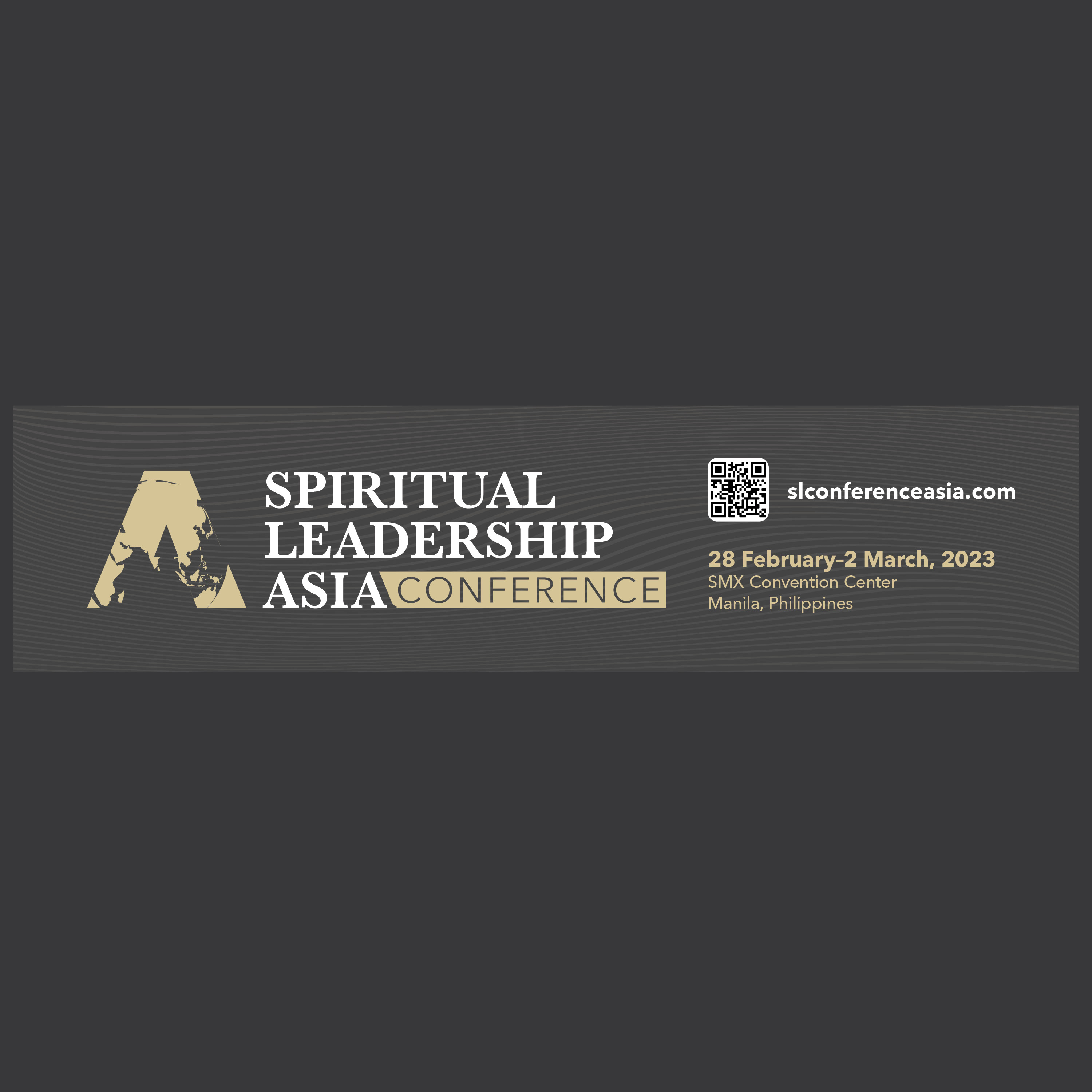 Large Printable Banner Spiritual Leadership Asia Conference